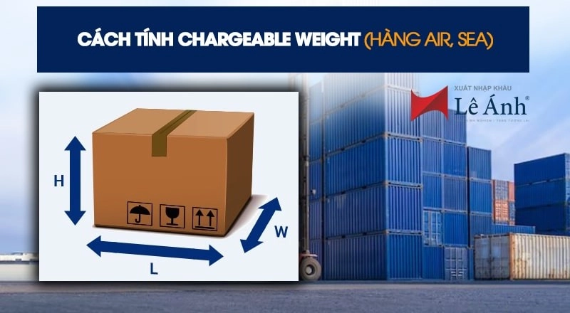 tính Chargeable weight